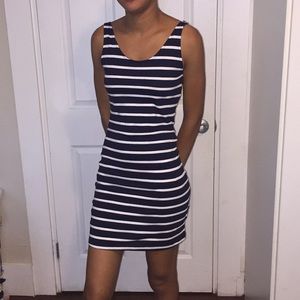 STRIPE TIGHT DRESS